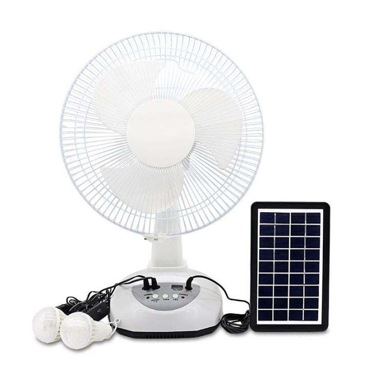 Original Solar Power Electric Fan And Rechargeable Electric Fan Stand
