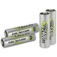 ANSMANN ถ่านชาร์จ NiMH Rechargeable Battery AA 2400mAh (4/pack)