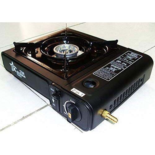Indoor/Outdoor Portable 2 in 1 butane Gas Stove Lazada PH
