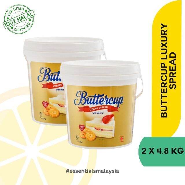 BUTTERCUP Luxury Spread Baking [4.8KG] / OFFER (2x4.8KG) Lazada