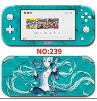 สติกเกอร์ป้องกันสติกเกอร์ไวนิลติดผิว Hatsune Miku ตำนานของสำหรับ Nintendo Switch Lite Protector Lite