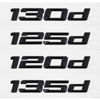 118d 135d 125d 120d ตัวอักษรโครเมี่ยม130d สติกกอร์โลโก้สำหรับ Bmw 1ชุด E87 E81 E82 E87 E88 F20 F21รถยนต์ป้าย