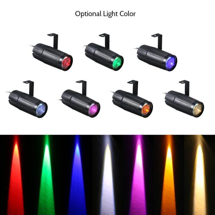 LED Small Spotlight Mini LED Beam Spot Lights Stage Effect Lighting 10W
