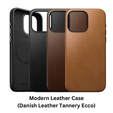 Modern Leather Case - iPhone 15 Pro, Brown, Nomad Leather