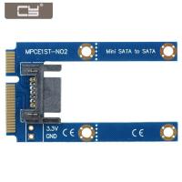 Chenyang NGFF 50mm Mini PCI-E mSATA SSD to Flat SATA 7pin Hard Disk Drive PCBA Extension Adapter