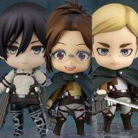 โมเดลฟิกเกอร์ Nendoroid Attack on Titan Eren Levi Mikasa Ackerman Hans Zoe ของเล่นสําหรับเด็ก