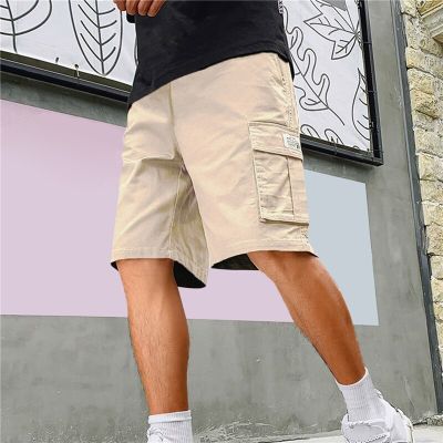 กางเกงคาร์โก้สีดำสำหรับ Y2K ฤดูร้อนกางเกงขาสั้นระบายอากาศกางเกงขาสั้นผู้ชายกางเกงขาสั้นสไตล์สตรีทสไตล์เกาหลี2023