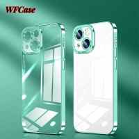 WFCase สำหรับ iPhone 15 14 Pro Max Plus 13 Pro Max 12 Pro Max 11 Pro Max 8 7 6 Plus เคสป้องกันกล้องทั้งเครื่องเคสโทรศัพท์