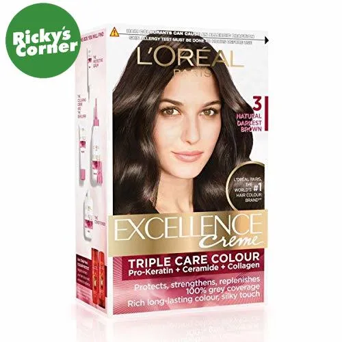 Loreal hair color 3 natural black Lazada PH