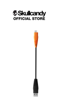 [SKULLCANDY] สายชาร์จมือถือและอุปกรณ์เสริม ROUND 4FT 12W USB-A TO LIGHTNING สี TRUE BLACK /ORANGE