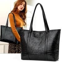 Superior Home Shop PU Womens Retro Versatile Print Large Capacity Casual Commuter Tote Shoulder Bag