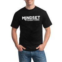 Fashion Diy T-Shirt For Men Growth Mindset Entrepreneur Teacher Fitness Motivation 100% Cotton Gildan