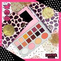 Rude Leopardina 12 Eyeshadow And 4 Highlighter