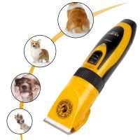 ♦ Ceramic Blade Electric Scissors Haircut Trimmer Shaver Set for Rabbit Cat Puppy Grooming Clipper Cutter Pet Hair Clipper