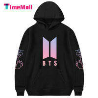 [คลังสินค้าพร้อม] สเวตเตอร์เสื้อฮู้ดแขนยาวมีหมวกสเวตเชิร์ตลำลองเด็กชาย BTS Bangtan Unisex