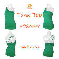 One Shoulder เสื้อบ่าเดี่ยวพร้อมบรา Kinare รุ่น OS2008 Green