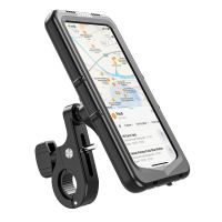 ♂❈◘ ที่ยึดโทรศัพท์จักรยาน Mount MTB ที่วางโทรศัพท์มือถือกันน้ำ 360 Rotation Motorcycle Electric Phone Holder Phone Holder for 4-7 inch phone