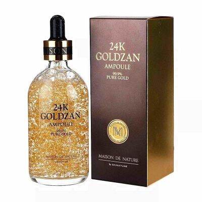 24K Goldzan Ampoule 99.9% Pure Gold By Skinature เซรั่มทองคำ 24K ขนาด 100ml