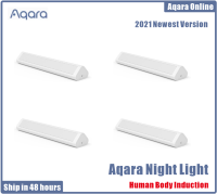 2021 New Aqara Led Night Light Human Body Induction Home Bedside Light Nursing Light Wardrobe Light Free Wiring Long Light Bar