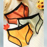 ?Angle bra? (N429) กางเกงชั้นใน ผ่านุ่ม ขอบดำ สไตล์สปอร์ต สำหรับผู้หญิง