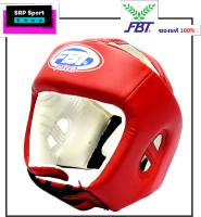 หมวกซ้อมมวยไทยแข่งขันสมัครเล่น F.B.T. PRO หนังแท้ รุ่น HG2 (IFMA)