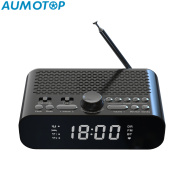 Digital Bedside DAB FM clock radio with BT streaming play,Jumbo LED display
