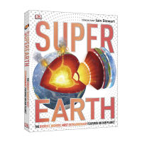 Huayuan Original English Original Super Earth STEAM Hardcover Series Encyclopedia of Popular Science Knowledge for Teenagers Visual Illustrations English Original English Books