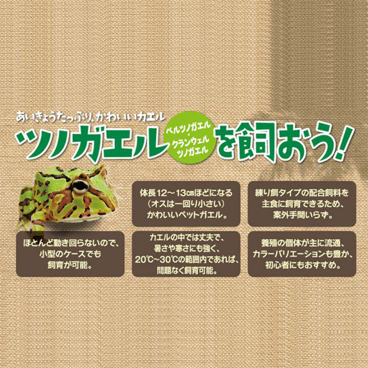 Japan imported SUDO Golden Horned Frog Food Horned Frog Feeding Food