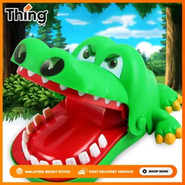 Classic Snappy Crocodile Bite Finger Party Toys Game Joke Toys