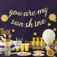 【YF】 Gold Glitter You Are Baby Shower Wedding Kids Birthday Decorations for Children Room