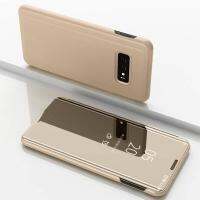 MobileWorld {พร้อมส่งจากไทย} - Luxury Smart Mirror Shiny Flip Case For Samsung Galaxy Note 5  มุมมองที่ดีที่สุดมุมมองที่ชัดเจนมุมมองแบบสแตนด์อโลนกระจกส่องสว่างที่มองเห็นได้อย่างหรูหราเต็มรูปแบบแวววาวสำหรับโทรศัพท์มือถือ Samsung Note5 ฝาพับ