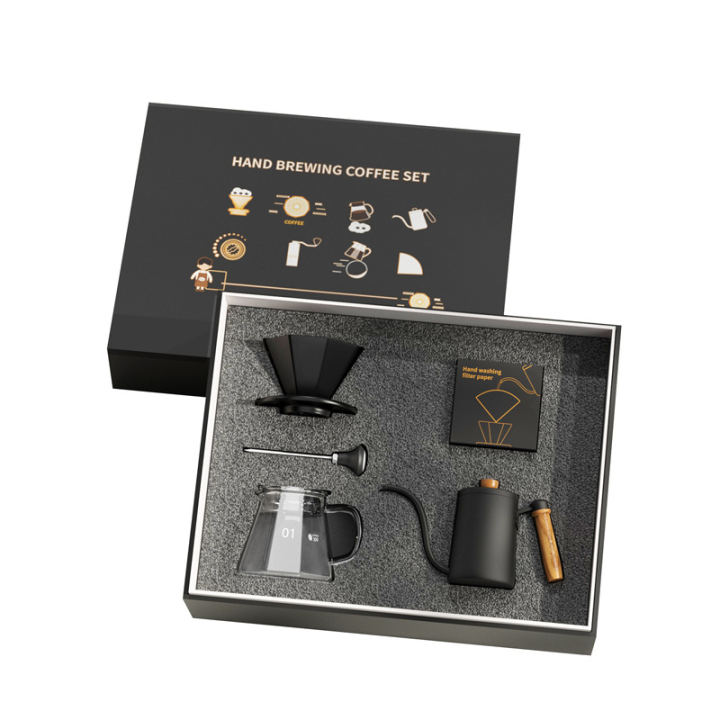 ชุดดริปกาแฟ-สีดํามี-3-แบบให้เลือก-gift-box-set-ชุดเซทกาแฟของขวัญ-drip-coffee-set-กรองกาแฟ-ชุดดริป-เหยือกดริปกาแฟ-กาดริปกาแฟ