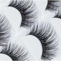 [Ready Stock] 5Pair Soft Makeup False Eyelashes Long Thick Natural Eye Lashes Extension