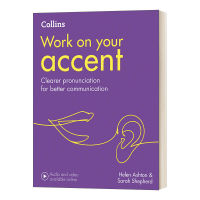 หนังสือต้นฉบับภาษาอังกฤษ Work on Your Accent Second Edition หนังสือแบบฝึกหัดการออกเสียงภาษาอังกฤษ