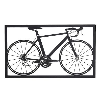 New Nordic Style Bicycle Photo Frame Wall Decoration Home Restaurant Metal Wall Decoration Bicycle Metal Art Hanging Sign Gifts