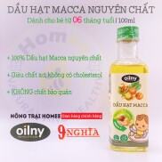 Dầu hạt Macca nguyên chất cho bé ăn dặm OILNY 100ml 9