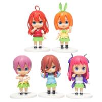 โมเดล เจ้าสาวผมเป็นแฝดห้า Go-toubun no Hanayome ขนาด 8-9 Cm สินค้าพร้อมส่ง เก็บปลายทางได้