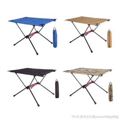 hyfvbu✣❈▪  Aluminum Folding Camping Table with Carrying Included Camp