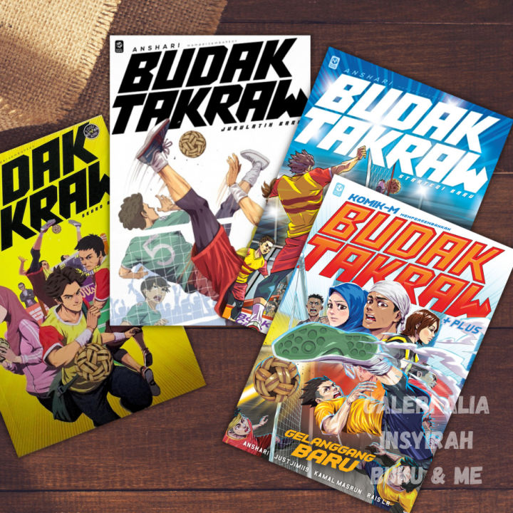 Komik M Budak Takraw Buku Comic Books Edisi Kemaskini Lazada