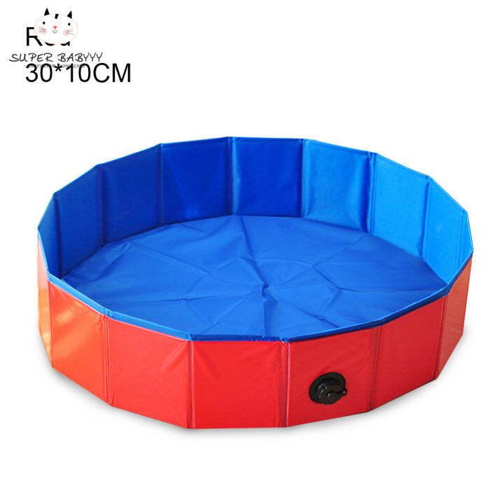 Sby Inflatable Pet Dog Pool Foldable Pet Water Play Bathing Tub 