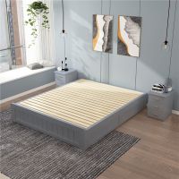 [COD] bed solid height 1.8m double storage 1.2m single 1.5 air pressure without bedside tatami