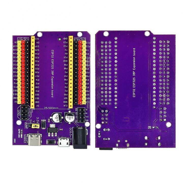 คณะกรรมการพัฒนา-esp32-type-c-micro-usb-cp2102-wifi-บลูทูธ-dual-core-esp32-devkitc-32-esp-wroom-32คณะกรรมการการขยายตัว38pins