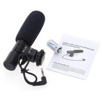 ☊❆ Professional 3.5mm DV Stereo Microphone Mic for 7D 60D 600D Rebel T3i Kiss X5 DV SLR Camcorder Accessories