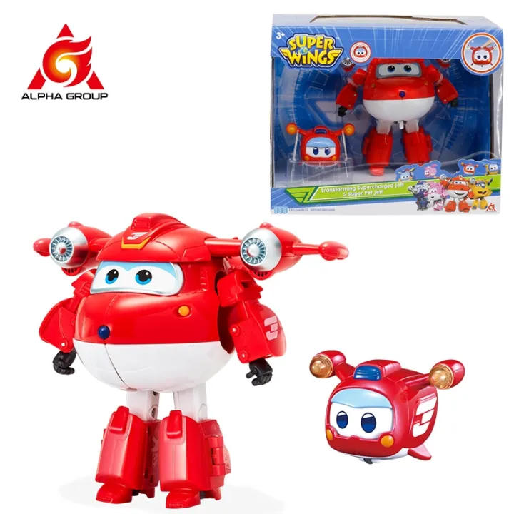 Super Wings 2-Pack Set 5 inches Transforming supercharged Dizzy+Super ...