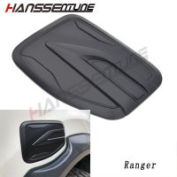 Hanssentune ฝาถังน้ำมันสีดำด้านทำจากพลาสติก Abs สำหรับฝาครอบถังแก๊ส T7 T6 Ranger จำนวน4X4 1ชิ้น