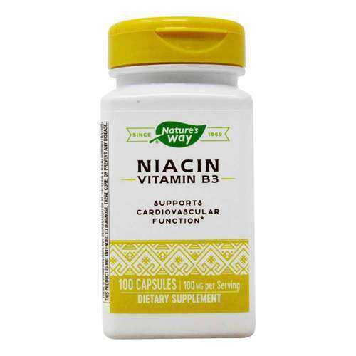 Nature's Way, Niacin, Vitamin B3, 100 mg, 100 Capsules Lazada PH