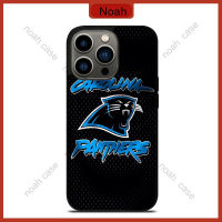 Carolina Panthers Carbon Symbol Phone Case for iPhone 14 Pro Max / iPhone 13 Pro Max / iPhone 12 Pro Max / Samsung Galaxy Note 20 / S23 Ultra Anti-fall Protective Case Cover 988