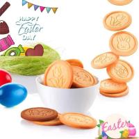 Easter Cookie Stamps Mold Creative Design Cartoon Animal Cookie Baking Mold Round DIY Food Grade Silicone Cookie Cutting Mold advantage