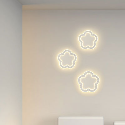 Living Room Background Wall Lamp Simple Modern Indoor LED Bedside Lamps Corridor Aisle Home Wall Sconce Lamp