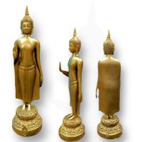 Premium พระร่วงโรจน์ฤทธิ์ สีทองโบราณ สูง32ซม. วัดพระปฐมเจดีย์ จ.นครปฐม พระร่วงวาจาสิทธิ์ พระคู่บ้านคู่เมือง เสริมอำนาจบารมี